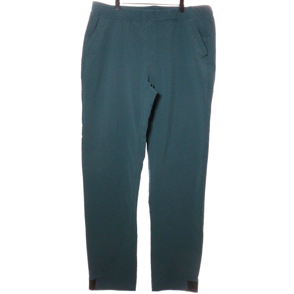 Royal Robbins Travel Outdoor Pants Men Large Blue Nylon Stretch Drawstring 44172